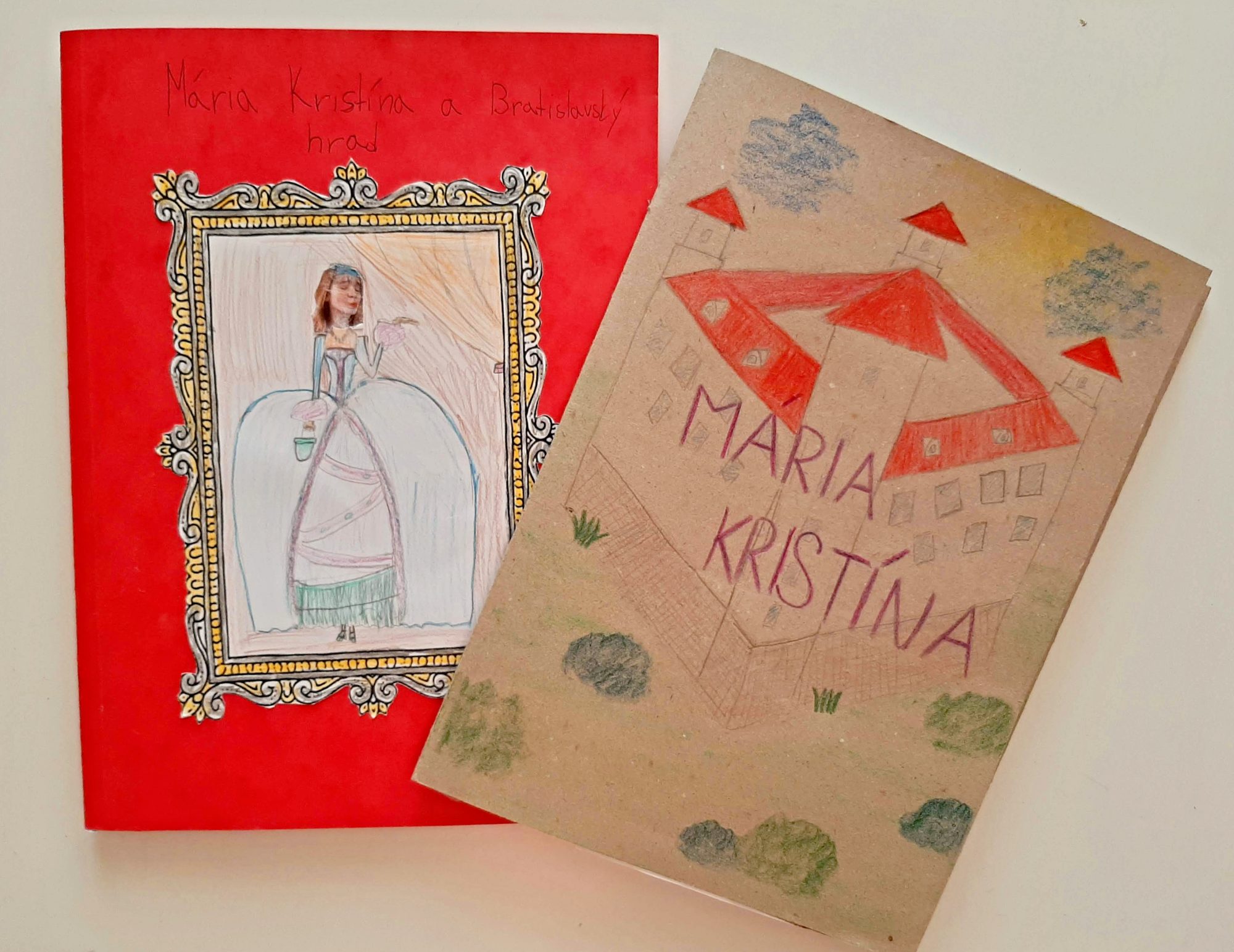 Mária Kristína lapbook predná strana